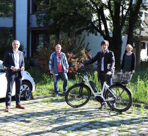 Neues Dienst-Pedelec für die Außenstelle in der Boschstraße – Verstärkt unterwegs